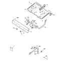 Kenmore 36270251600 gas & burner parts diagram