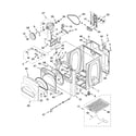 Kenmore Elite 11067087600 cabinet parts diagram