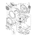Kenmore Elite 11067087600 bulkhead parts, optional parts (not included) diagram