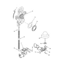 Kenmore Elite 66576972K602 fill and overfill parts diagram