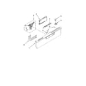 Kenmore Elite 66513793K603 control panel parts diagram