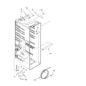 Kenmore 10658234700 refrigerator liner parts diagram