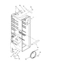 Kenmore 10658522700 refrigerator liner parts diagram