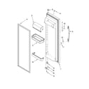 Kenmore 10658522700 refrigerator door parts diagram