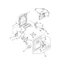 Kenmore 10658522700 dispenser front parts diagram