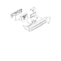 Kenmore Elite 66513423K701 control panel parts diagram