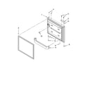 Kenmore 59665264701 freezer door parts diagram