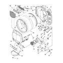 Kenmore Elite 11097086601 bulkhead parts diagram