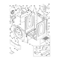 Kenmore 11087531701 cabinet parts diagram