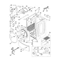 Kenmore Elite 11097729701 cabinet parts diagram