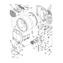 Kenmore Elite 11097872602 bulkhead parts diagram
