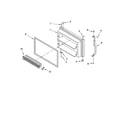 Kenmore 10667372800 freezer door parts diagram