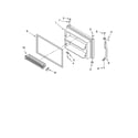 Kenmore 10667989800 freezer door parts diagram