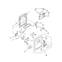Kenmore 10659132800 dispenser front parts diagram