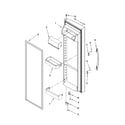 Kenmore 10658919801 refrigerator door parts diagram