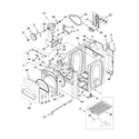 Kenmore Elite 11068082701 cabinet parts diagram