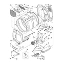 Kenmore 11069822800 bulkhead parts, optional parts (not included) diagram