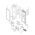 Kenmore Elite 59677602801 refrigerator door parts diagram