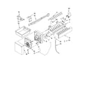 Kenmore Elite 59677602801 icemaker parts, optional parts (not included) diagram