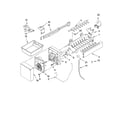 Kenmore Elite 59678582801 icemaker parts, optional parts (not included) diagram