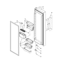 Kenmore Elite 10659973801 refrigerator door parts diagram