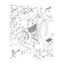 Kenmore Elite 11097751800 cabinet parts diagram
