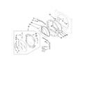 Kenmore Elite 11097751800 door parts, optional parts (not included) diagram