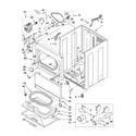 Kenmore 11079737800 cabinet parts diagram
