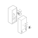 Kenmore 79578309800 water & ice maker diagram