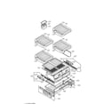 LG LFC25760SB/00 refrigerator parts diagram