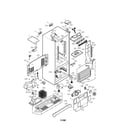 LG LFC25760SW/00 case diagram