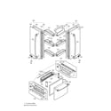 LG LFC25760SW/00 doors diagram
