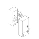 LG LFC25760SW/00 water & icemaker diagram