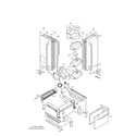 LG LFX25980ST/00 doors diagram