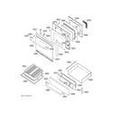 LG LRG30357SB door & drawer diagram