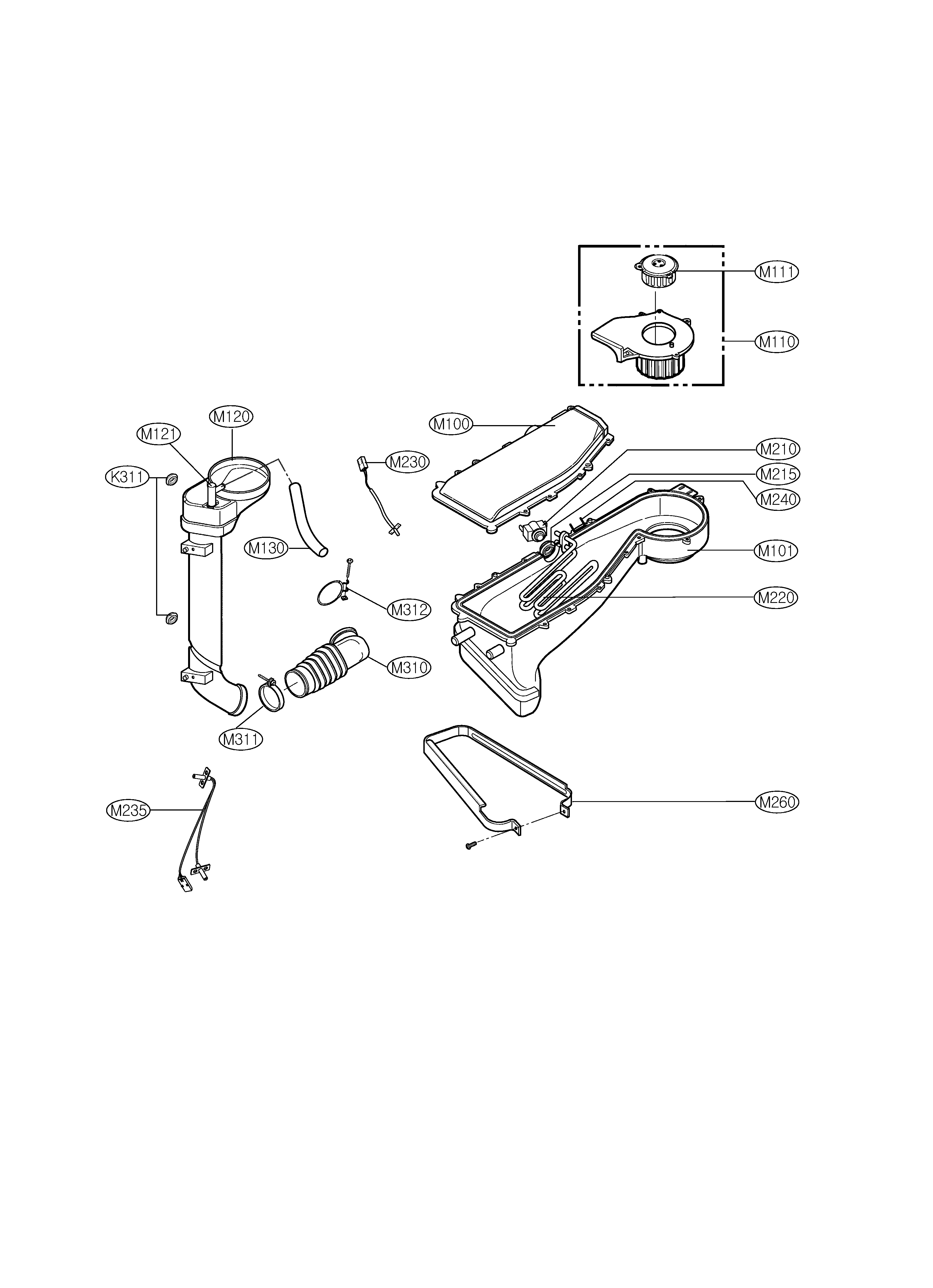 LG WM3988HWA dryer diagram