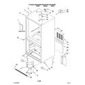 Kenmore 59675232403 cabinet parts diagram