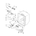 Kenmore Elite 59676599601 refrigerator liner parts diagram