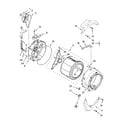 Kenmore 11047512605 tub and basket parts, optional parts (not included) diagram