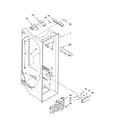 Kenmore 10658902802 refrigerator liner parts diagram