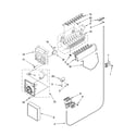 Kenmore 10658943801 icemaker parts, optional parts (not included) diagram