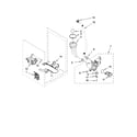Kenmore Elite 11047751801 pump and motor parts, optional parts (not included) diagram