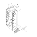 Kenmore 10658943802 refrigerator liner parts diagram