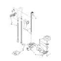 Kenmore Elite 66513102K900 fill, drain and overfill parts diagram
