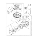 Kenmore Elite 66513102K900 pump and motor parts diagram