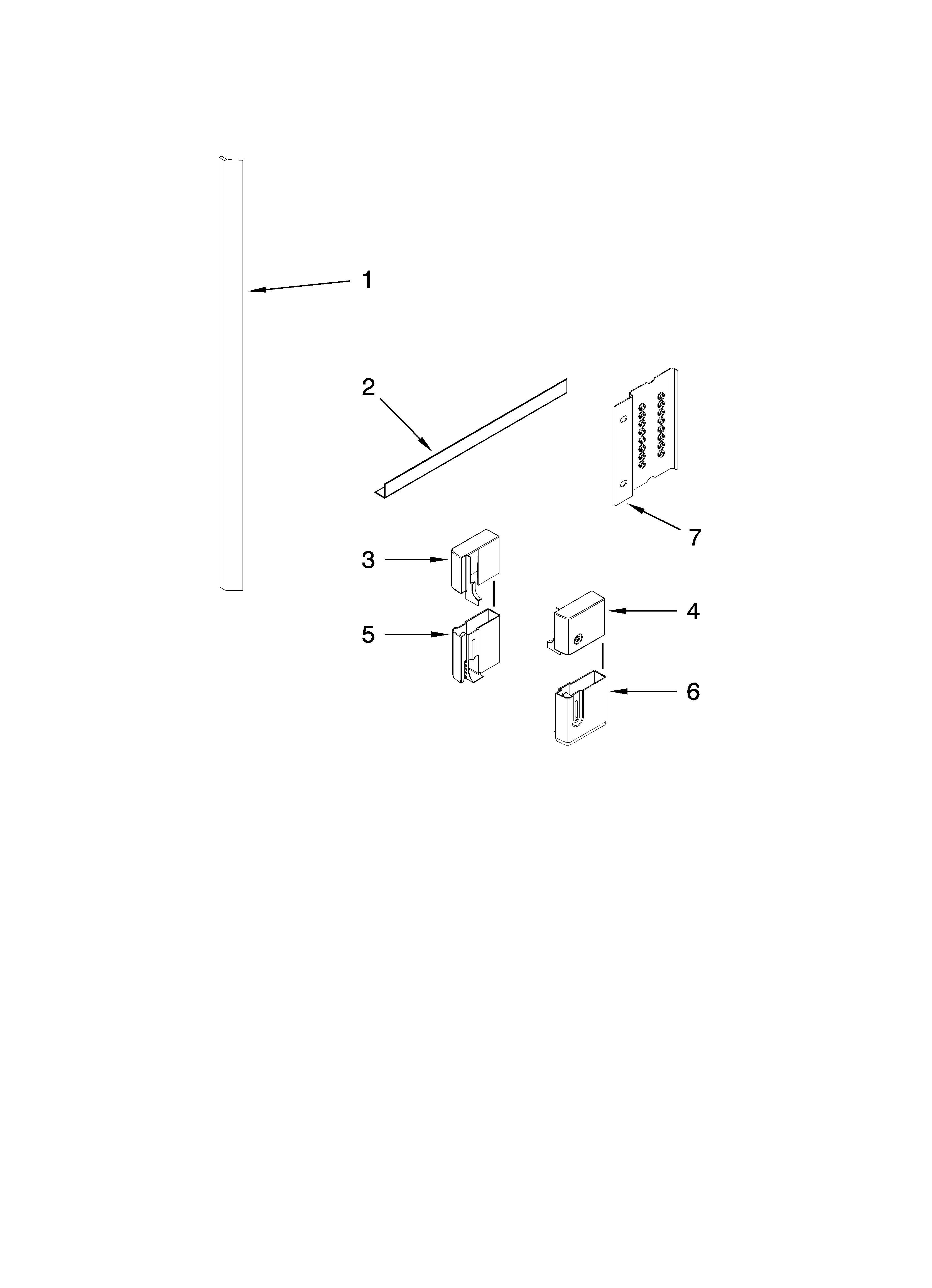 Kenmore Elite 46513343600 accessory parts diagram