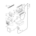 Kenmore 59667253602 icemaker parts diagram