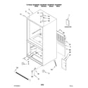 Kenmore 59668959801 cabinet parts diagram