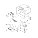 Kenmore 59668959801 freezer liner parts diagram