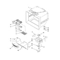 Kenmore 59668952801 freezer liner parts diagram